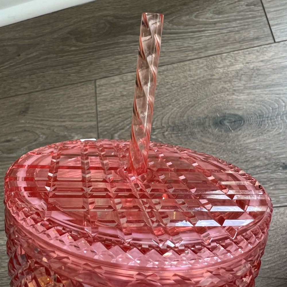 Starbucks 24oz Rose Gold Jeweled Tumbler - Picture 5 of 8